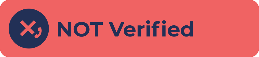 Röd verifieringsstatus